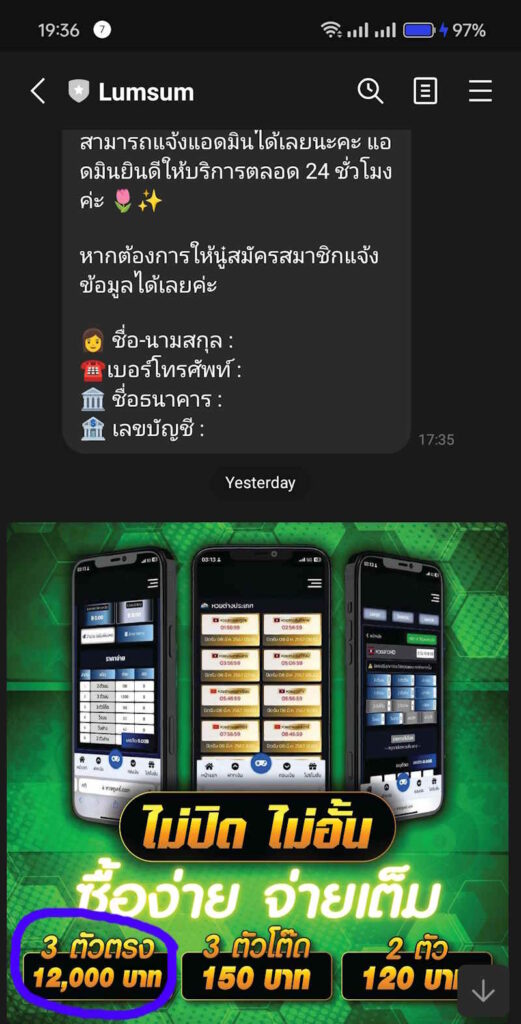 Lumsum Line Banner 1