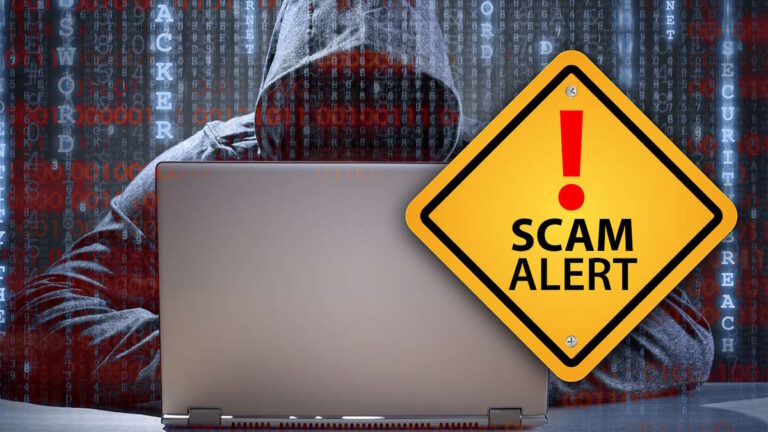 Scam Website Alert