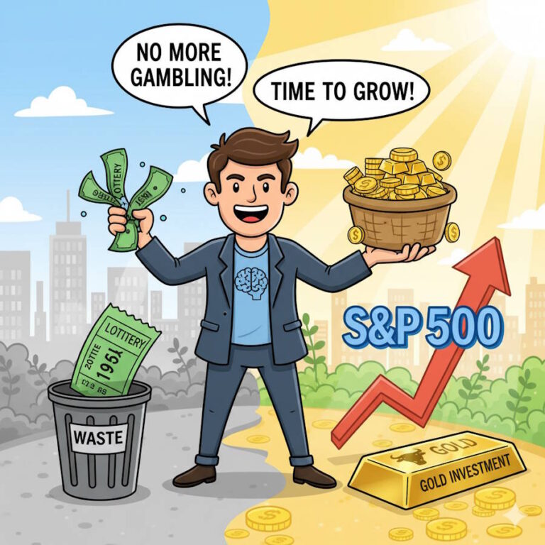 Stop lottery start investing